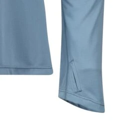 Inov-8 Womens Performance LS Tee -PETEBLAND SPORTS SHOP 001157 bgst 001 performance long sleeve t shirt w blue grey slate thumb loop