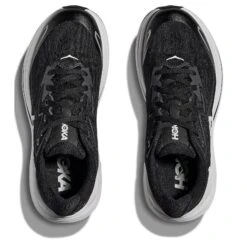 Hoka Junior Clifton 10 -PETEBLAND SPORTS SHOP j clifton 10 blkwh 3