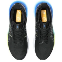 Asics Mens Nimbus 25 -PETEBLAND SPORTS SHOP m nimbus 25 blkglowyel 3