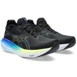 Asics Mens Nimbus 25 -PETEBLAND SPORTS SHOP m nimbus 25 blkglowyel 4