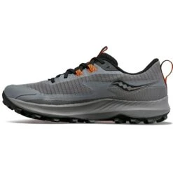 Saucony Mens Peregrine 13 GTX 9 Saucony Mens Peregrine 13 GTX -PETEBLAND SPORTS SHOP m peregrine 13 gtx gravelblk 4