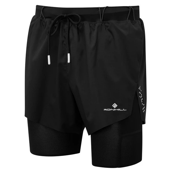 Ron Hill Mens Tech Distance Twin Short 3 Ron Hill Mens Tech Distance Twin Short