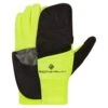 Ron Hill Wind Block Flip Glove 2 Ron Hill Wind Block Flip Glove -PETEBLAND SPORTS SHOP rh 004307 wind block flip glove r848 blackfluo yellow front fingers 2