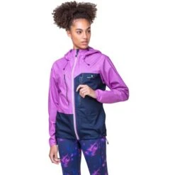 Ron Hill Womens Tech Fortify Jacket -PETEBLAND SPORTS SHOP rh 005314 wimens tech fortify jacket rh 01137 dark navy fuschia 6994