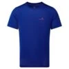 Ron Hill Mens Tech SS Tee -PETEBLAND SPORTS SHOP rh 005969 mens tech s s tee dark cobalt flame front