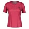 Scott Womens RC Run SS Tee -PETEBLAND SPORTS SHOP w rc run ss tee carminepinkdarkpurple 1