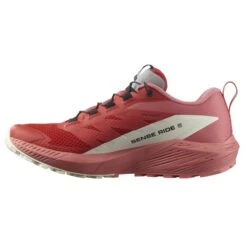 Salomon Womens Sense Ride 5 -PETEBLAND SPORTS SHOP w sense ride 5 tearosefieryred 4