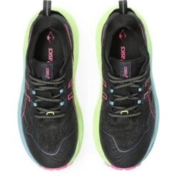 Asics Womens Trabuco Max 2 -PETEBLAND SPORTS SHOP w trabuco max 2 blkhotpink 3